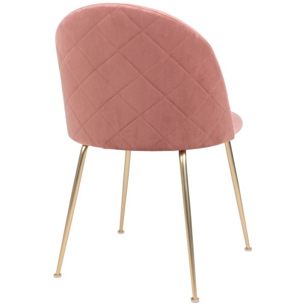 Valgomojo kėdė Geneve, rožinė