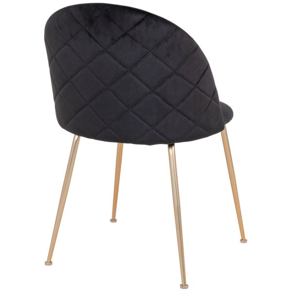 Valgomojo kėdė Geneve, juoda