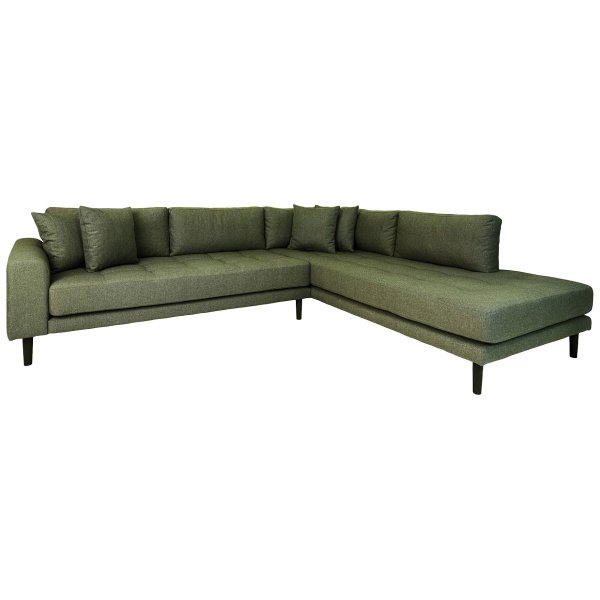 Kampinė sofa  Lido su atviru galu