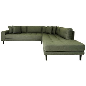 Kampinė sofa  Lido su atviru galu