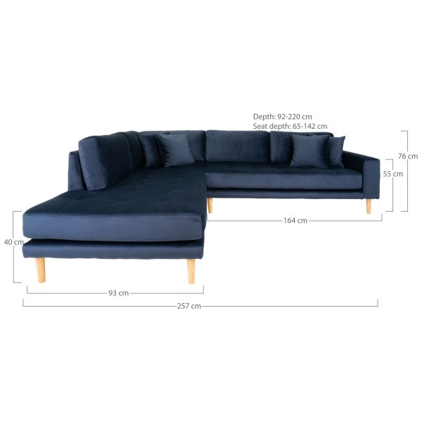 Kampinė sofa Lido