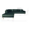 Kampinė sofa Lido