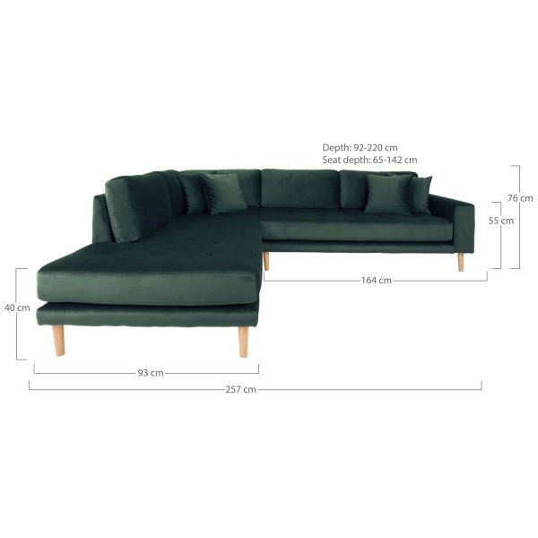 Kampinė sofa Lido