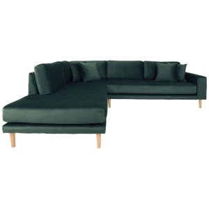 Kampinė sofa  Lido su atviru galu