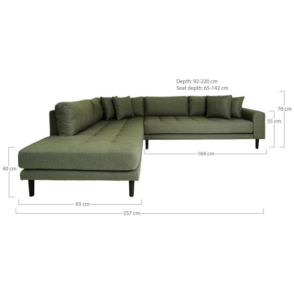 Kampinė sofa Lido