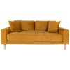 2,5 vietų sofa Lido, garstyčių geltona