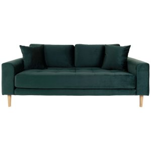 2,5 vietų sofa Lido, tamsiai žalia