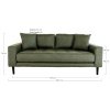 2,5 vietų sofa Lido , alyvuogių žalia