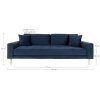 Trivietė sofa Lido