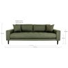 Trivietė sofa Lido