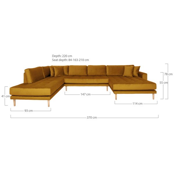 U formos sofa Lido