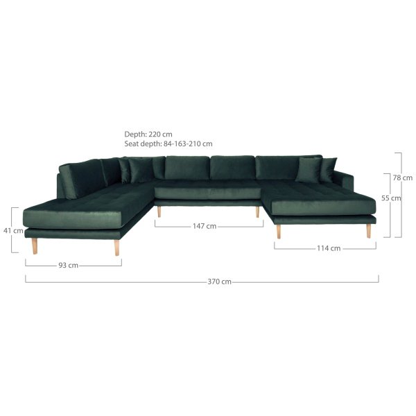 U formos sofa Lido