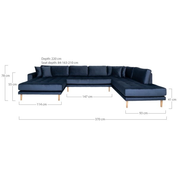 U formos sofa Lido