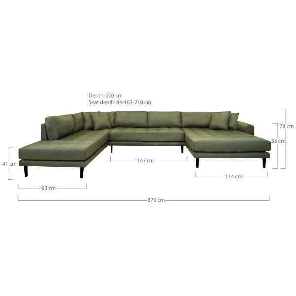 U formos sofa Lido