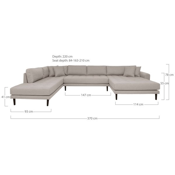 U formos sofa Lido