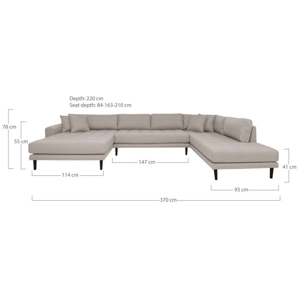 U formos sofa Lido