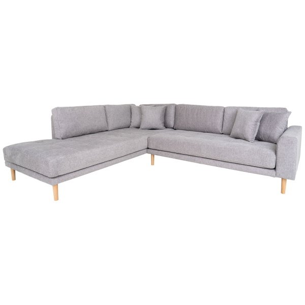 Kampinė sofa  Lido su atviru galu