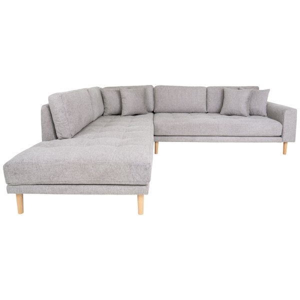 Kampinė sofa  Lido su atviru galu