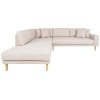 Kampinė sofa  Lido su atviru galu