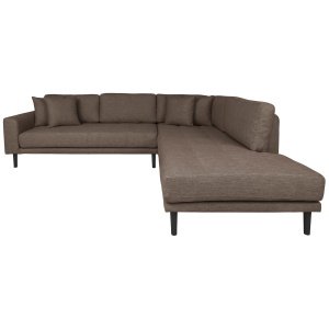 Kampinė sofa  Lido su atviru galu