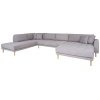 U formos sofa Lido su atviru galu