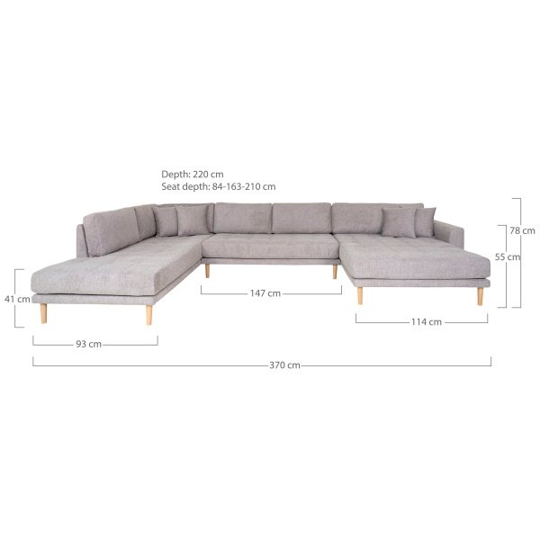 U formos sofa Lido