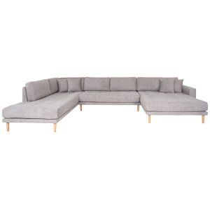 U formos sofa Lido su atviru galu