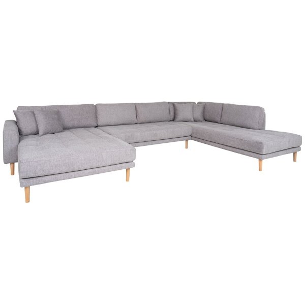 U formos sofa Lido su atviru galu