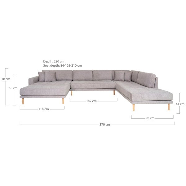U formos sofa Lido