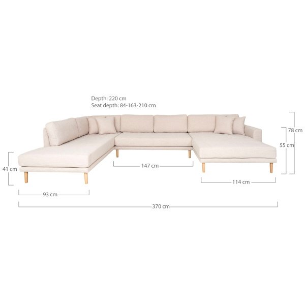 U formos sofa Lido