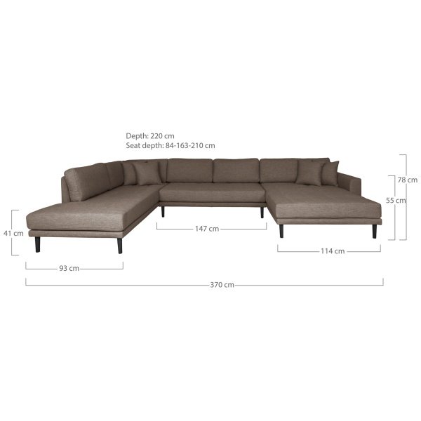 U formos sofa Lido