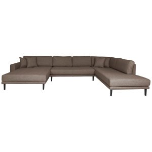 U formos sofa Lido su atviru galu
