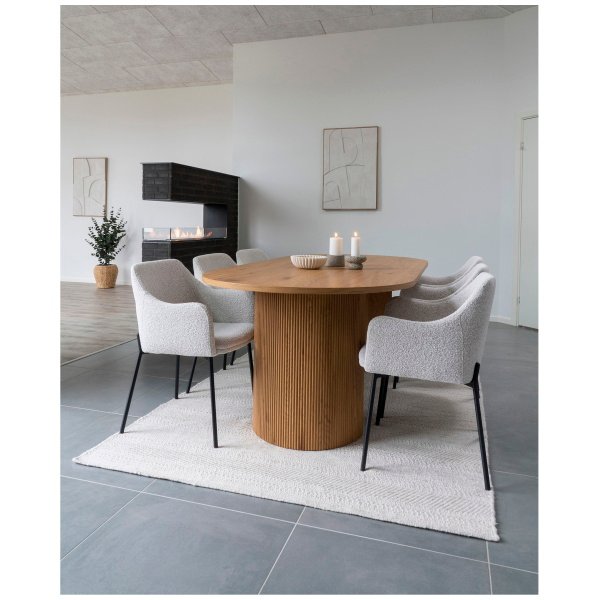 Valgomojo stalas Boavista  100x210x75 cm