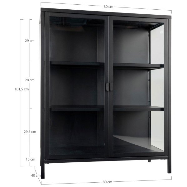 Vitrininė spinta Brisbane