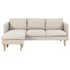 Dviejų vietų sofa su šezlongu Milly