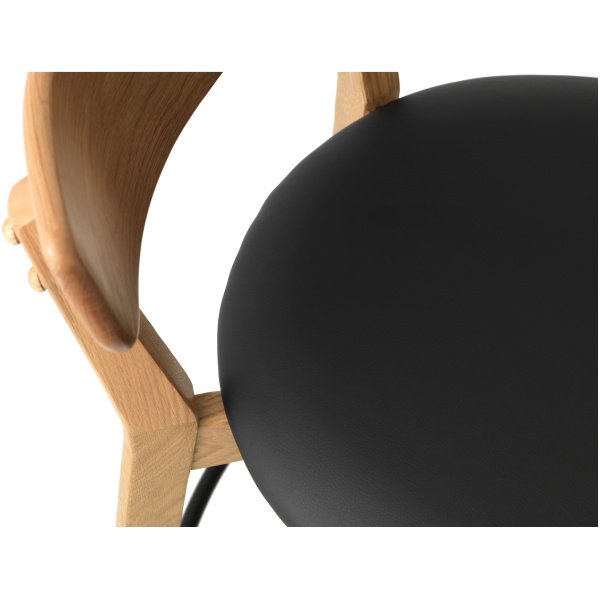 41114202-PERO-COUNTER-STOOL-BLACK-PU_D3 Baro kėdė Pero