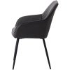 50790002-NOLAN-ARMCHAIR-STRIPE-DARK-GREY-PU_3 Fotelis Nolan