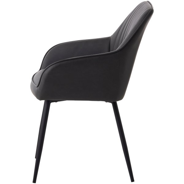 50790002-NOLAN-ARMCHAIR-STRIPE-DARK-GREY-PU_3 Fotelis Nolan