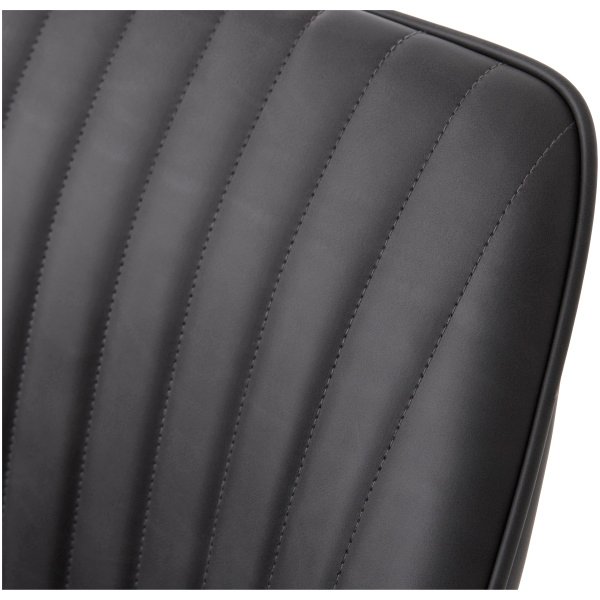 50790002-NOLAN-ARMCHAIR-STRIPE-DARK-GREY-PU_D1 Fotelis Nolan