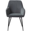 50790004-NOLAN-ARMCHAIR-STRIBE-DARK-GREY-VELVET_2 Fotelis Nolan