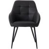 50800002-NOLAN-ARMCHAIR-SQUARE-DARK-GREY-PU_2 Fotelis Nolan