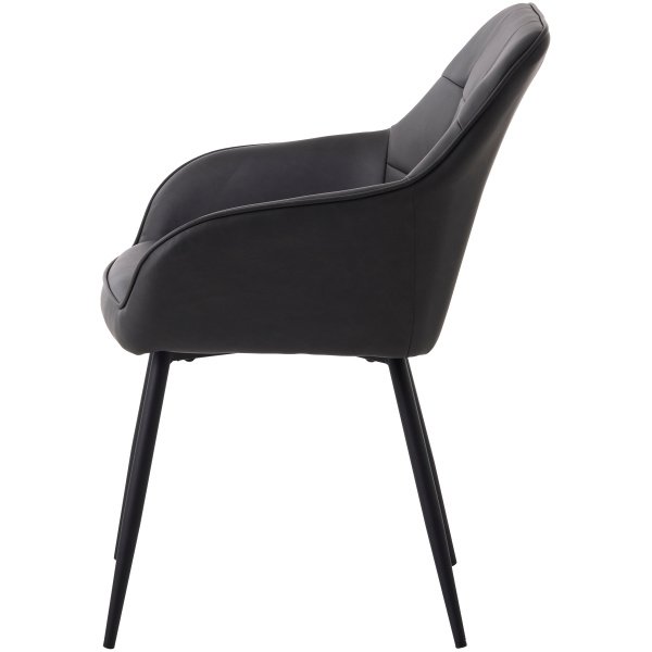 50800002-NOLAN-ARMCHAIR-SQUARE-DARK-GREY-PU_3 Fotelis Nolan