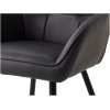 50800002-NOLAN-ARMCHAIR-SQUARE-DARK-GREY-PU_D2 Fotelis Nolan