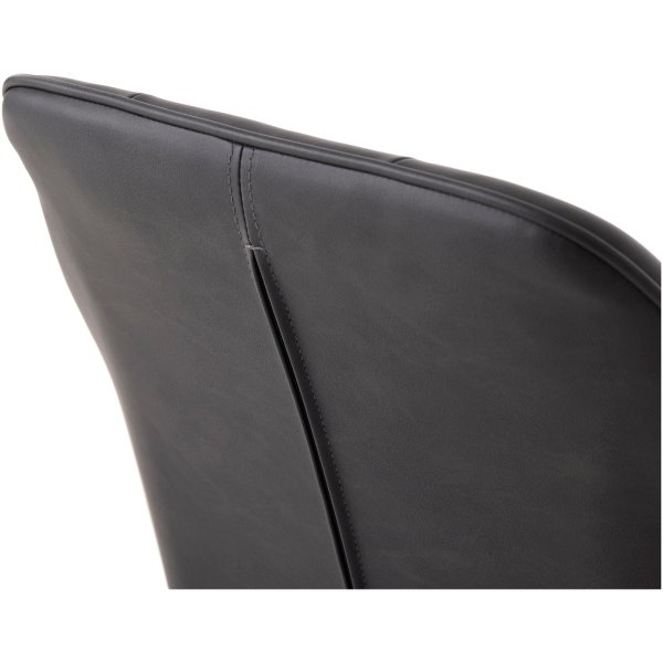 50800002-NOLAN-ARMCHAIR-SQUARE-DARK-GREY-PU_D5 Fotelis Nolan