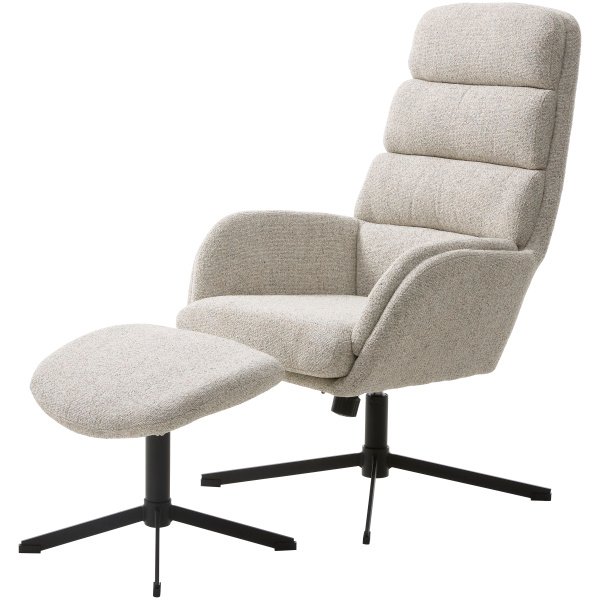 55910000-SIFTON-RECLINER-FOOTSTOOL-OFFWHITE-MELANGE_1 Poilsio krėslas Sifton