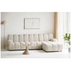 Modulinė sofa Taza 3,5 vietos su pufu