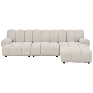 Modulinė sofa Taza 3,5 vietos su pufu