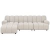 Modulinė sofa Taza 3,5 vietos su pufu