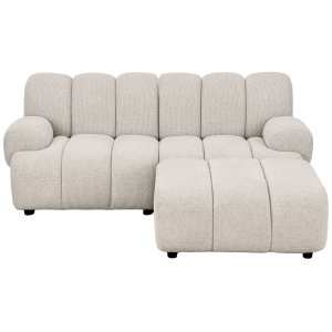 Modulinė sofa Taza 2,5 vietos su pufu