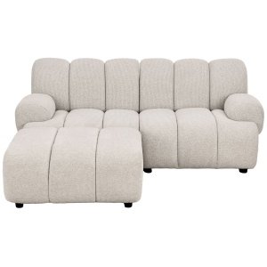 Modulinė sofa Taza 2,5 vietos su pufu